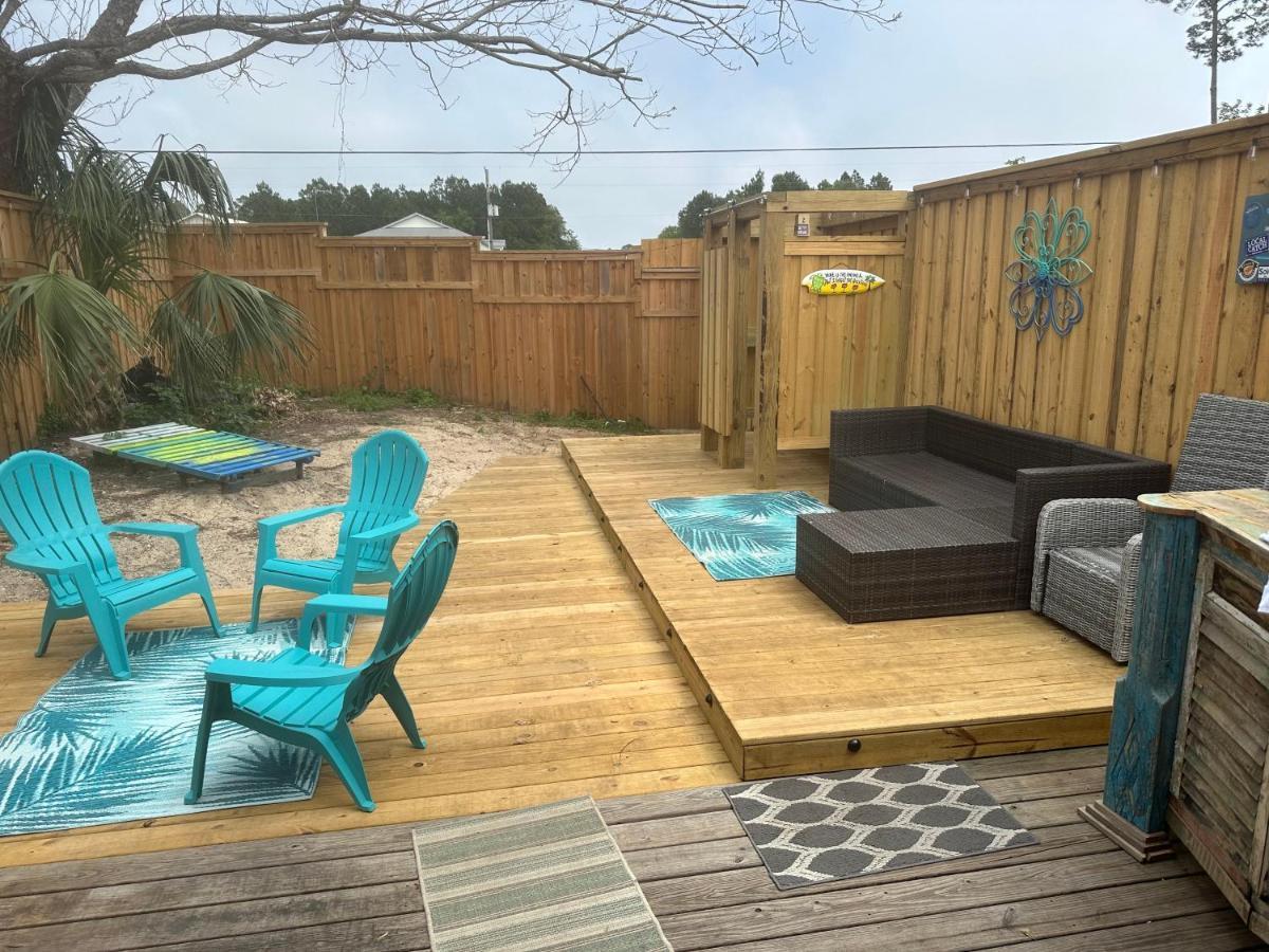 Destin-Y 30A Beach Retreat Self Checkin - Huge Private Backyard Deck With Outdoor Shower ซานตาโรซาบีช ภายนอก รูปภาพ