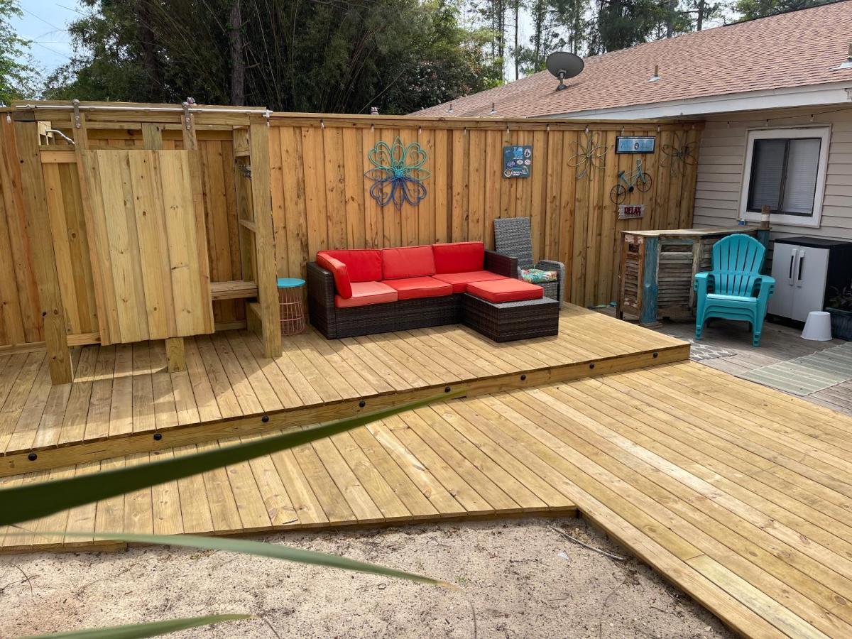 Destin-Y 30A Beach Retreat Self Checkin - Huge Private Backyard Deck With Outdoor Shower ซานตาโรซาบีช ภายนอก รูปภาพ