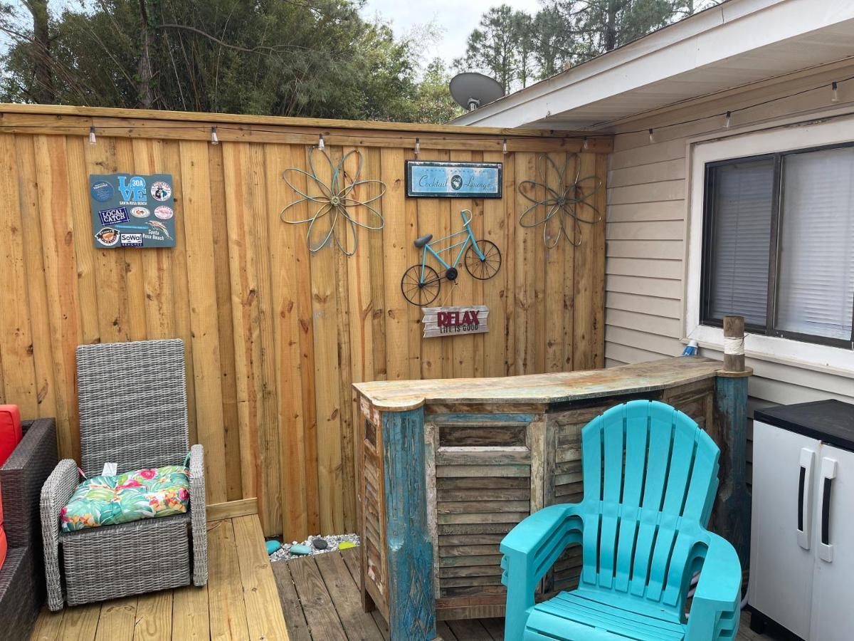Destin-Y 30A Beach Retreat Self Checkin - Huge Private Backyard Deck With Outdoor Shower ซานตาโรซาบีช ภายนอก รูปภาพ